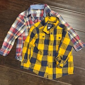 3t button down long sleeve